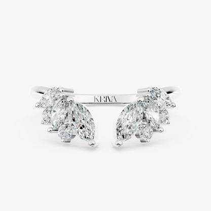 Marquise Diamond Cluster Ring