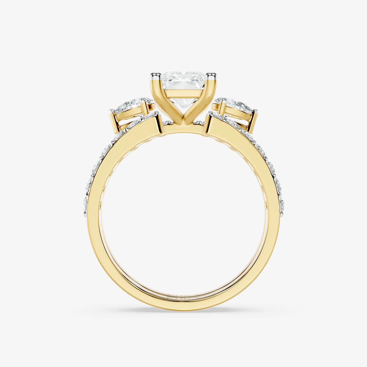 Trinity Embrace Diamond Ring