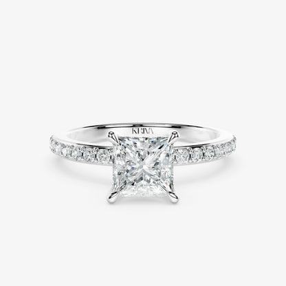Princess Edge Diamond Ring