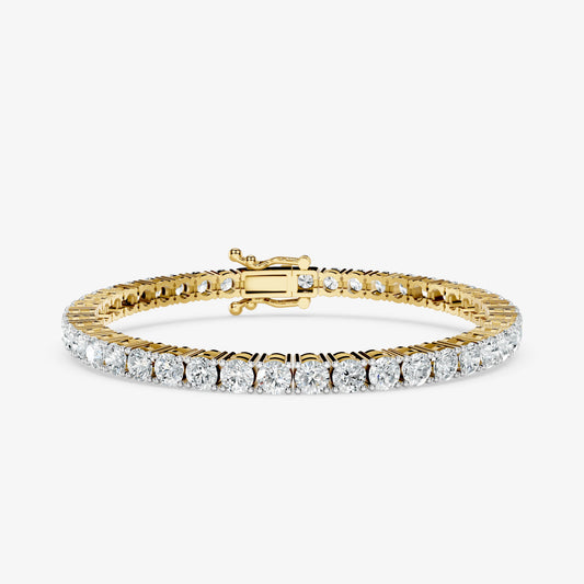 Classic Round Diamond Tennis Bracelet