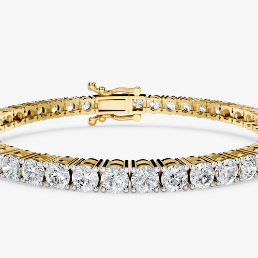 Classic Round Diamond Tennis Bracelet