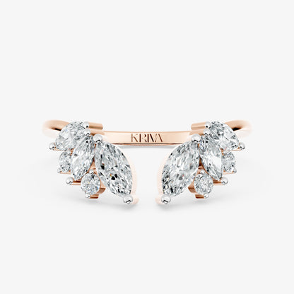 Marquise Diamond Cluster Ring