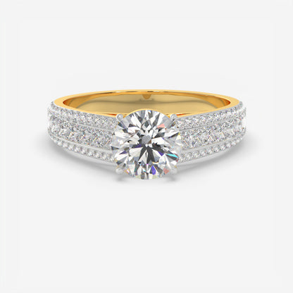 Elaria Luxe Solitaire Diamond Ring
