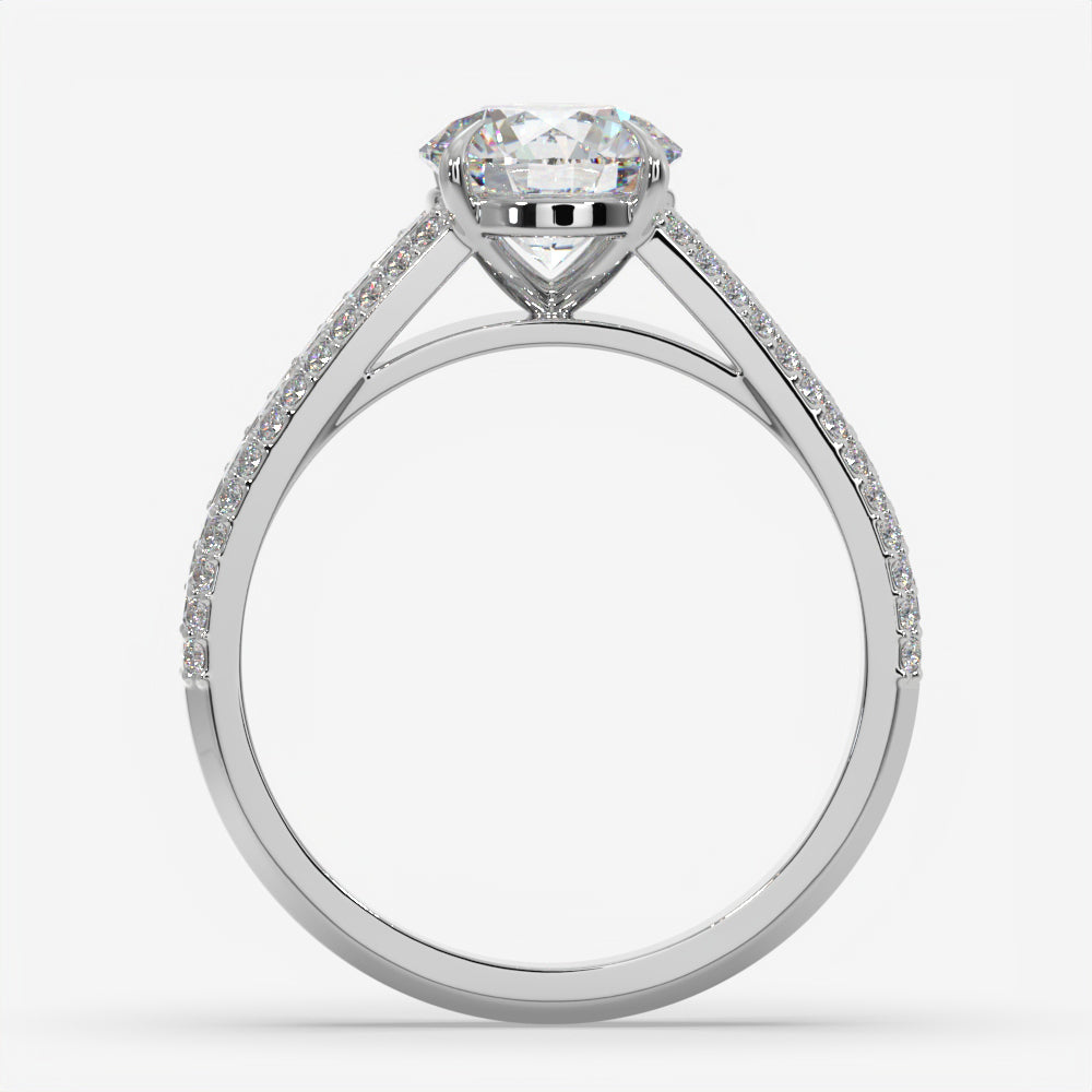 Elaria Luxe Solitaire Diamond Ring