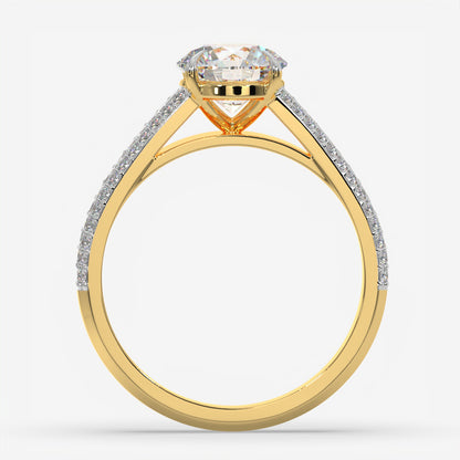 Elaria Luxe Solitaire Diamond Ring
