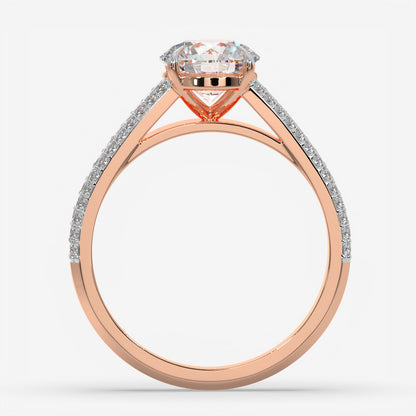 Elaria Luxe Solitaire Diamond Ring