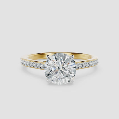 Solara Diamond Sweep Ring