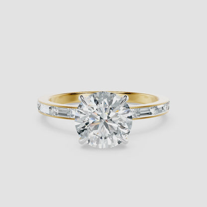 Elowyn Baguette Diamond Accent Ring