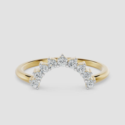 Celine Arc Diamond Ring