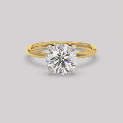 Lunelle Solitaire Diamond Ring