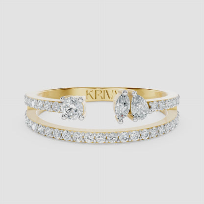 Confluence Diamond Ring