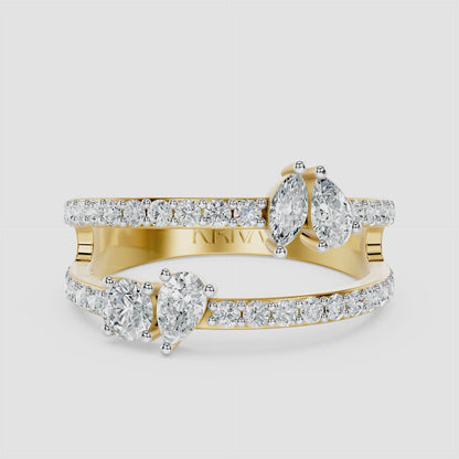 Orbiting Grace Diamond Ring
