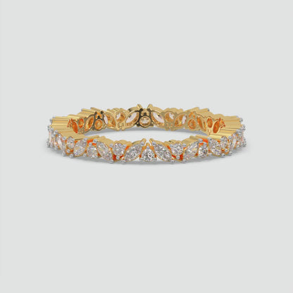 Elara Mixed-Cut Diamond Eternity Ring
