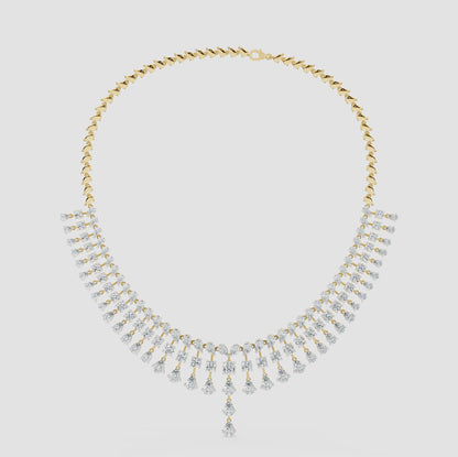Frostfall Diamond Necklace