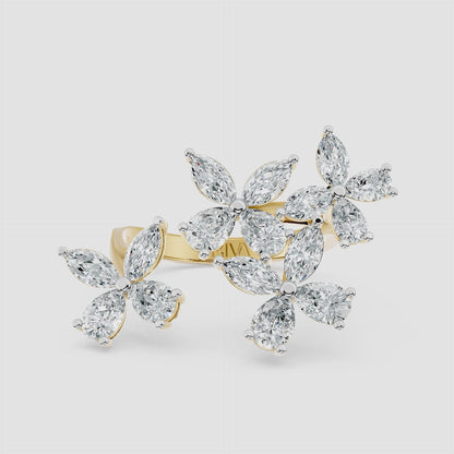 Floral Reverie Diamond Ring