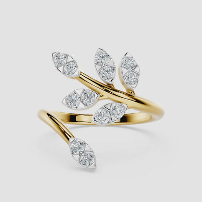 Diamond Vine Ring