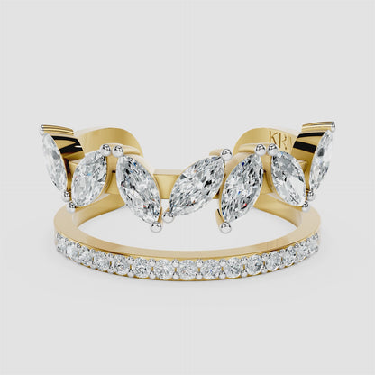 Dual Essence Diamond Ring