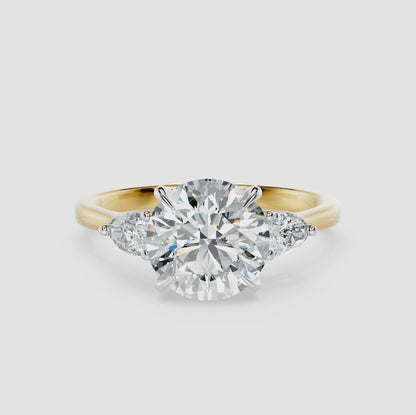 Trielle Three Stone Diamond Ring