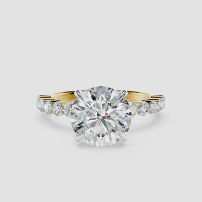 Calista Round Diamond Ring