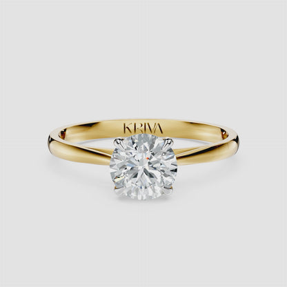 Elysian Solitaire Diamond Ring