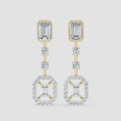 Regalia Diamond Drop Earrings