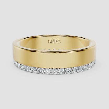 Sienna Diamond Edge Band Ring