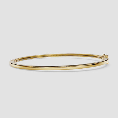 Classic Gold Openable Bangle Bracelet