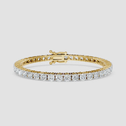 Classic Round Diamond Tennis Bracelet