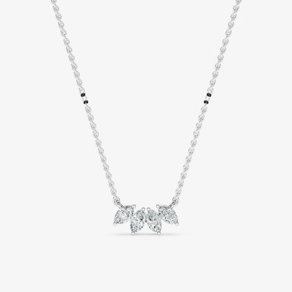 Marquise Cut Diamond Mangalsutra