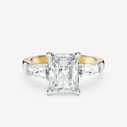 Radiant Balance Diamond Ring