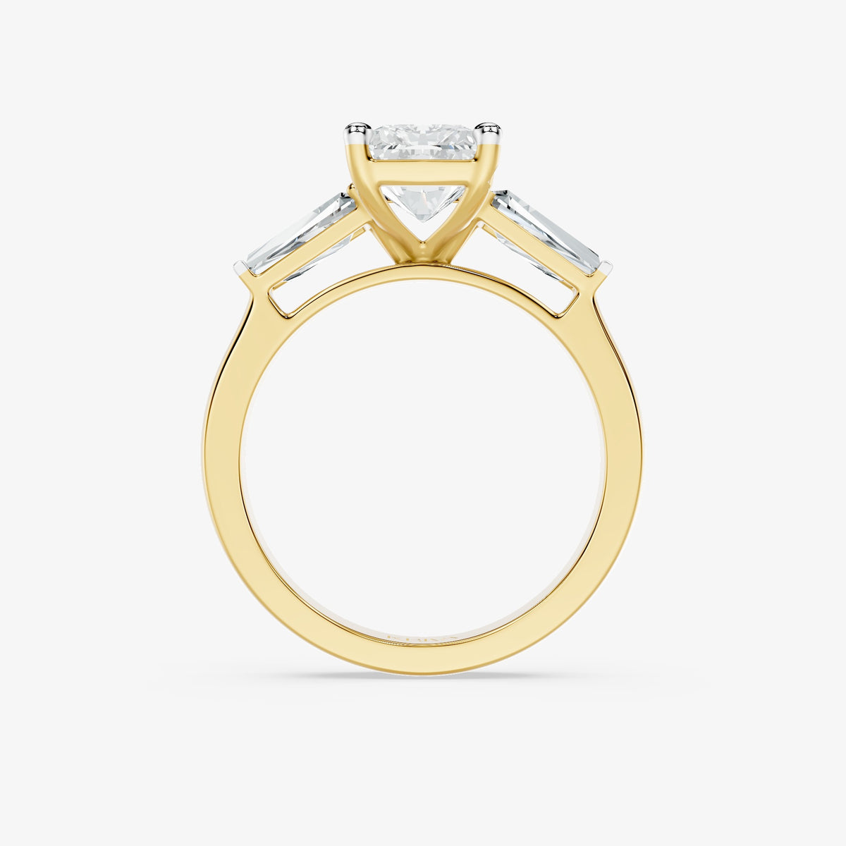 Radiant Balance Diamond Ring