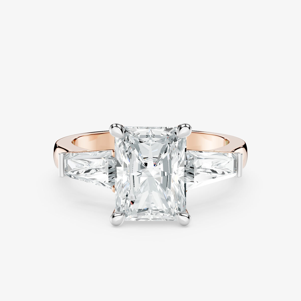 Radiant Balance Diamond Ring