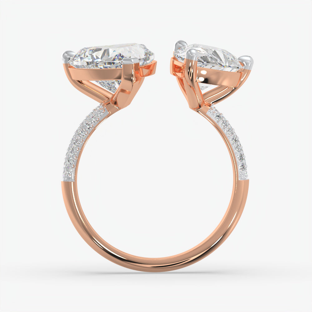 Duo Embrace Diamond Ring