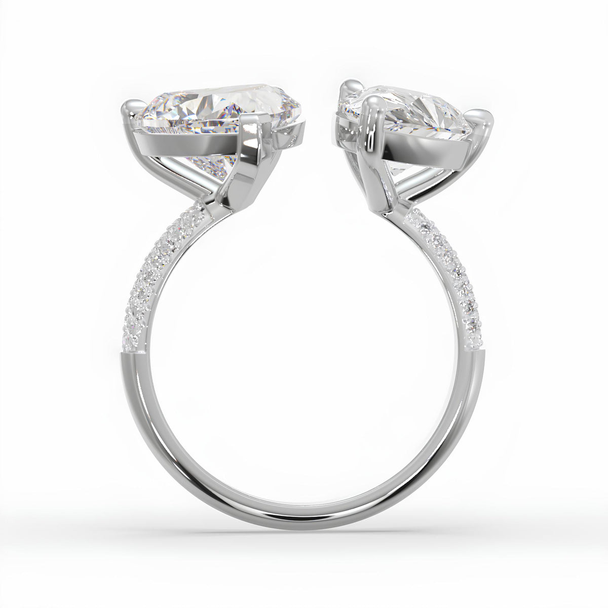 Duo Embrace Diamond Ring
