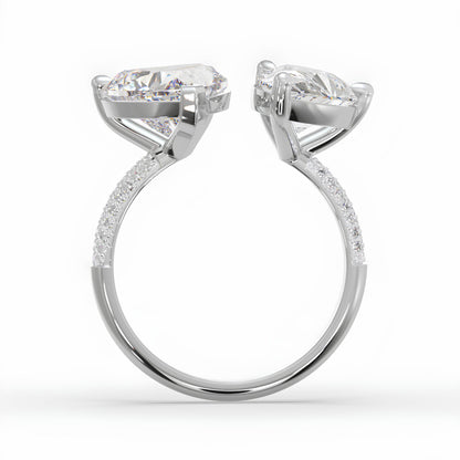 Duo Embrace Diamond Ring